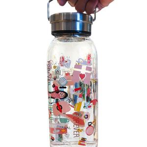 Premium Brand Bowknot High Borosilicate Transparent Internet Celebrity Mug Ladies Glass Cup <b>Drinkware</b> - Product Image 5