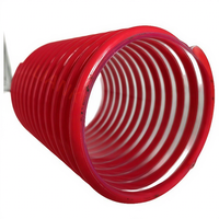 Tuyau d'aspiration flexible haute pression en PVC renforcé, durable, anti-UV, léger, 3'' 4'', pour usage industriel et agricole