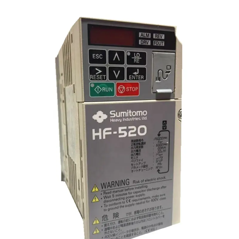 Pengiriman cepat Inverter vektor tanpa sensor Inverter Servo HF520S-A20 HF5202-A20 HF520S-A40 HF5202-A40 HF5202-A75