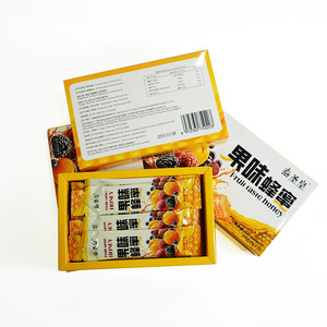 เครื่องดื่มรสผลไม้ผสมน้ำผึ้ง รสผลไม้รวม หวานธรรมชาติ 20 กรัม x 10 ซอง บรรจุกล่อง รับผลิตแบบ OEM ODM แบรนด์ส่วนตัว - Product Image 4
