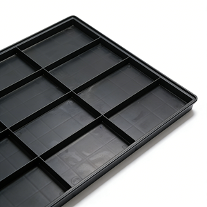 Offerta Lampo: L'acqua di mare condotta elettricamente è cauta di elettricità statica (ESD) grazie ai vassoi conduttivi in plastica ESD (Blister Tray) prodotti in Cina. - Product Image 1