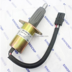อะไหล่ไฟฟ้าเครื่องยนต์ดีเซล วาล์วหยุด 24V โซลินอยด์ดับเครื่องยนต์ 3964622 - Product Image 5