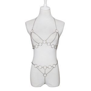 Chaînes de lingerie érotique transfrontalières européennes et américaines, vêtements pour femmes, chaînes de corps pour couples, strings, accessoires de flirt - Product Image 4