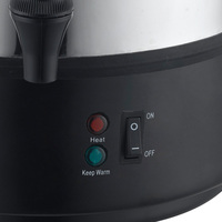 Chauffe-eau électrique portable en acier inoxydable, ml, distributeur de boissons chaudes, pour servir du thé, du café, du vin