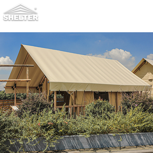 Muebles impermeables al aire libre de aluminio portátil Camping evento lujo Resort Hotel lona <span class=keywords><strong>Safari</strong></span> tienda - Product Image 4