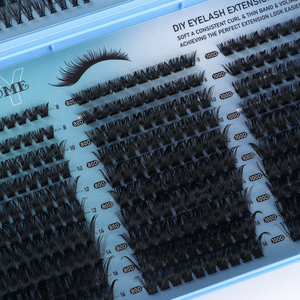 Aesphylash Synthetic Hair <b>Lash</b> <b>Clusters</b> Kit Wispy Eyelash <b>Clusters</b> Matte Natural DIY <b>Lash</b> Extension 10-16mm 300pcs Cruelty-Free - Product Image 2