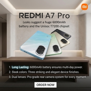Smartphone Xiaomi <span class=keywords><strong>Redmi</strong></span> A7 Pro Version Globale, Écran LCD 6,9 Pouces 120Hz, Batterie 6000mAh, Double Caméra IA <span class=keywords><strong>13MP</strong></span>, Processeur UNISOC T7250, HyperOS 3 - Product Image 2