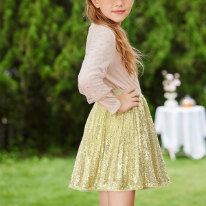 Faldas de Tul <span class=keywords><strong>con</strong></span> Lentejuelas para Niñas al por Mayor, Falda de Tul <span class=keywords><strong>con</strong></span> Lentejuelas Personalizada para Cumpleaños de Niñas, Disfraz Brillante de Fiesta para Niñas - Product Image 3