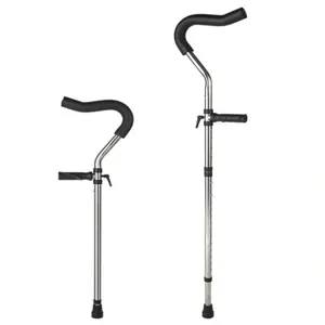 2023 Neue Art von Achsel Medical Gehstock Fracture Double Achsel Gehstock für Disabled Medical Gehstock