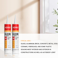 Homey 860 multi couleur option silicone mastic colle pour la réparation ou la fixation