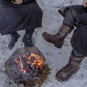 100% bottes en caoutchouc bottes en <span class=keywords><strong>néoprène</strong></span> de jardin résistantes au <span class=keywords><strong>froid</strong></span> bottes de neige isolées pour l'hiver - Product Image 2