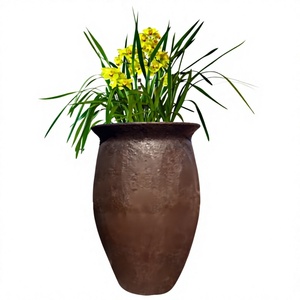 Pot de fleurs suspendu GRC Art-home Ceramics Modern Morella, écologique, durable, biodégradable, pour la maison, le jardin extérieur - Product Image 2