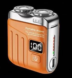 Regalos PARA EL Día del <span class=keywords><strong>Padre</strong></span> Afeitadora eléctrica portátil Impermeable Mini Barba Razor Fuente de alimentación USB para uso en hoteles RV Transfronterizo Extranjero - Product Image 3