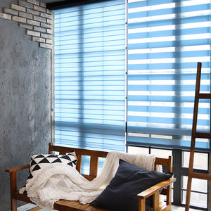 Persianas Coreanas Zebra Lucas, Cortinas Enrollables Motorizadas Personalizadas para Día y Noche, Cortinas Automáticas con Filtro de Luz, Modernas para el Hogar - Product Image 4