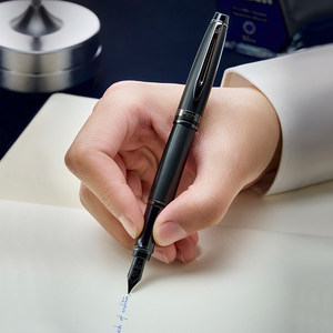<span class=keywords><strong>Stylo</strong></span> à encre en acier inoxydable <span class=keywords><strong>Waterman</strong></span> Weidi Wen - Édition spéciale, cadeau de bureau pour hommes et femmes - Product Image 4