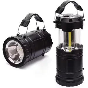 Howlighting 200 Lumens extérieur Portable étanche antidérapant pliable d'urgence Camping lampe torche lanterne Camping lumière