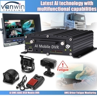 8 canaux 1080p 4G AI Mobile DVR pour camion ADAS DMS BSD système de caméra GPS Navigation enregistreur vidéo