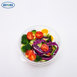 Bán buôn biểu tượng tùy chỉnh dùng một lần rõ ràng Pet nhựa Acai bát tráng miệng ly bánh salad thực phẩm lưu trữ cho đường và sữa - Product Image 1