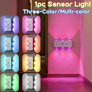 1pc 6-Head Cat-Eye LED Cabinet <b>Light</b> With <b>Motion</b> <b>Sensor</b> Lamp LED <b>Motion</b> <b>Sensor</b> <b>Light</b> - Product Image 3