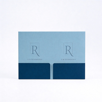 Carpeta de Archivo Escolar A4, Resistente, de Papel de 2mm de Grosor, para Reuniones