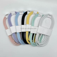 Cable USB-C de Carga Rápida PD de 60W y 1m, Conductor de Cobre Puro, Blindaje Trenzado, Revestimiento de Nailon, Tipo-C a Tipo-C para Computadora e Impresora
