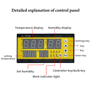 Nhiệt độ tự động điều khiển trứng lồng ấp cho gà ngỗng vịt Trứng chim cút sử dụng để bán - Product Image 3
