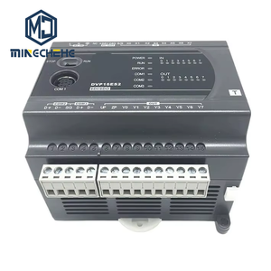 คอนโทรลเลอร์ลอจิกแบบตั้งโปรแกรมได้ขนาดกะทัดรัด DVP16ES200R DVP16ES200T  พร้อมพอร์ต RS485 สำหรับระบบอัตโนมัติในโรงงาน  รองรับไฟฟ้ากระแสสลับและกระแสตรง - Product Image 1