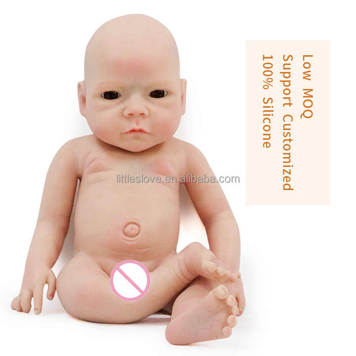 Bebê Reborn Silicone Sólido Menina 30 cm Pronto Envio