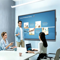 Pantalla Inteligente para Conferencias de Oficina |   OEM ODM |   Panel LCD 4K |    Pizarra Blanca |   55" |   20-Touch |   Intel Core I3/i5/i7
