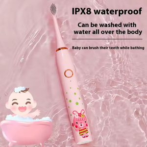 Brosse à dents électrique sonique pour enfants, motif dessin animé, mignonne, douce, étanche IPX8, pour le nettoyage des dents - Vente en gros - Product Image 5