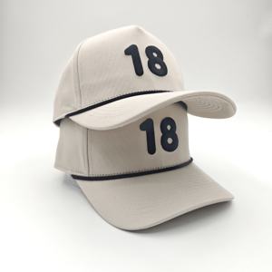 Casquette de baseball structurée en coton 5 panneaux, broderie 3D plate, logo brodé, motif Argyle, style Oxford Dobby, sport d'été, résistante aux UV, vente en gros - Product Image 4