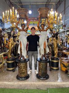 Декоративная алюминиевая лампа в натуральную величину - Product Image 3