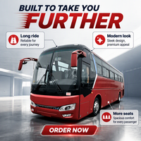 Nouveau Bus de Transport de Luxe à Prix Avantageux pour Travailleurs, Personnalisable, 53 Places, Euro 3, Diesel Manuel