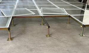 แผ่น<span class=keywords><strong>พื้น</strong></span>กระจกใสสำหรับห้อง IDC ป้องกันไฟฟ้าสถิตย์  ไม่มีขั้นต่ำในการสั่งซื้อ  ขายตรง<span class=keywords><strong>จ</strong></span>ากโรงงาน พร้อมอุปกรณ์เสริม - Product Image 4