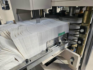 300mm Beste Aanbieding Automatische Papieren Servetten Productiemachine voor Kleine Papieren Servetten Bedrijven - Product Image 4