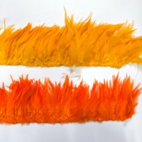 Plumes de coq teintées de 6-7 pouces, multicolores, pour la confection de attrape-rêves de carnaval, la pêche à la mouche, la fabrication de bijoux et l'artisanat