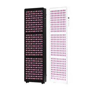 OEM/ODM Medical 7wavelengths 190mw/cm2 Pulse Mode Skin Body Care 1500W 300pcs LED Infrared Red Light Therapy Panel Device