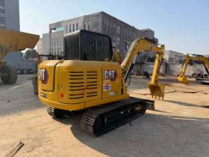 Mini-excavatrice sur chenilles CAT 306E2 d'occasion de qualité supérieure, 6 tonnes, avec cabine fermée et pelle frontale - Product Image 4