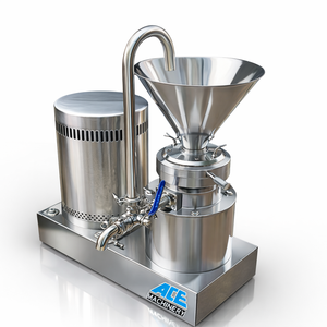 Machine à broyer les noix de sésame et les amandes 1,5 KW, moulin colloïdal en acier inoxydable, machine à broyer les arachides et à fabriquer du beurre d'arachide GIOIO - Product Image 5