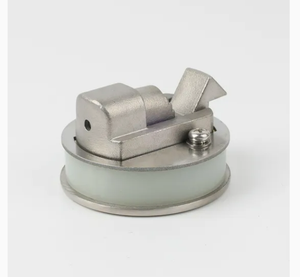 Poignée à bouton-poussoir encastrée en acier inoxydable 316 pour armoires électriques, panneaux de commande et coffrets d'équipement - Product Image 2