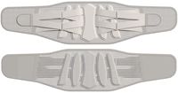 Ceinture de soutien lombaire réglable pour correction de posture, avec logo personnalisé, pour entraînement de la taille, sangle de soutien lombaire thermocollée