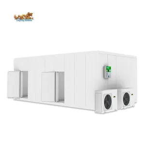 3 meters length Blast freezer Chiller Cold Storage Room Container with Compressor Refrigeration Unit for Meat Fish Fruit