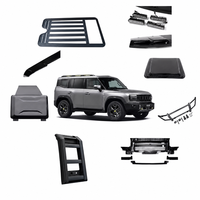 Accessoires de voiture pour boîte latérale en alliage d'aluminium pour Chery Jetour Traveler T2