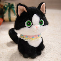 Poupée chat Devon simulée jouet en peluche réaliste mignon chaton poupée photographie pose accessoires cadeau transfrontalier jouet en peluche