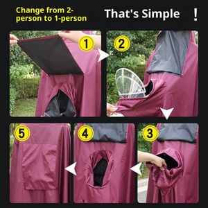 Imperméables légers pour adultes, vêtements de pluie imperméables, vêtements de pluie pour électromobile, <span class=keywords><strong>poncho</strong></span> de moto coupe-vent - Product Image 3