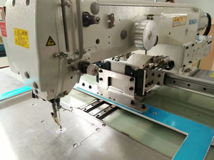 3020 Automatic Pattern Flat-<b>Bed</b> Single Needle Motor Industrial Sewing Machine for Leather <b>Bags</b> Shoes 20mm Max. Sewing Thickness - Product Image 3