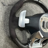 Volant de course personnalisé en cuir et fibre de carbone à 3 branches pour Mercedes Benz a C E S G CLS W177 W205 W213 W222 W464 W257
