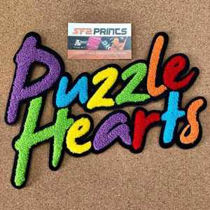 Custom High Quality Wholesale Iron-on or Sew-on Big Size Letters Towel Chenile <b>Patch</b> Custom - Product Image 6