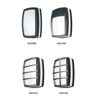 Applique murale extérieure LED moderne en aluminium, étanche IP65, conforme CE RoHS
