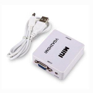 VGA To HDMI Converter With Audio Support 1080p <b>Mini</b> Adapter For Computer Monitor <b>TV</b> - Product Image 1